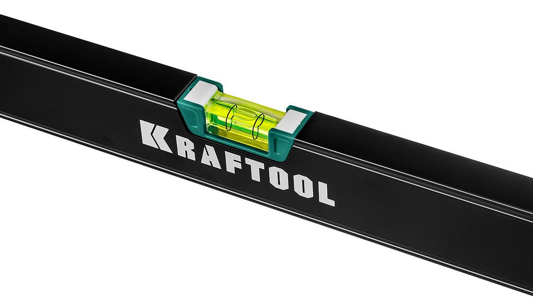 KRAFTOOL 2000 мм, усиленный профиль, с зеркальным глазком, магнитный уровень (34785-200) фото 3