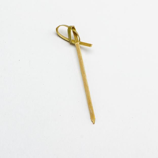 Пика "узелок" бамбуковая 6см 100шт фото 2