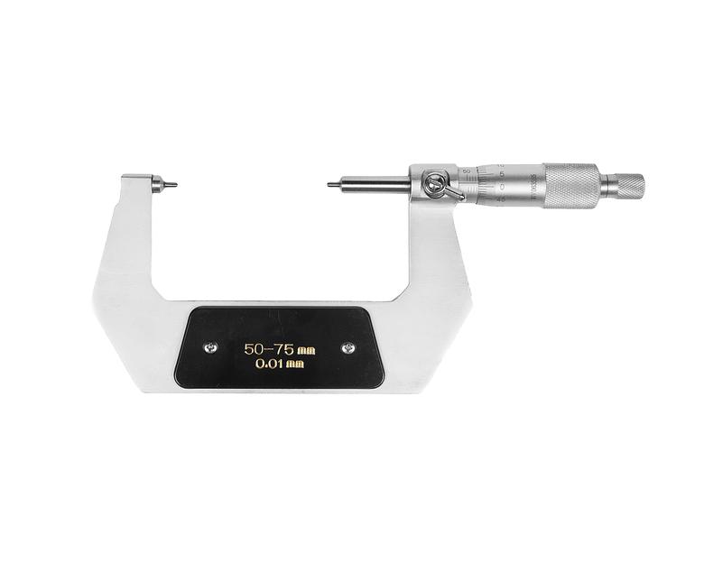 Микрометр с мал.изм.губ. МК-МП- 75 0,01 SHAN (госреестр № 75427-19) с поверкой фото 1