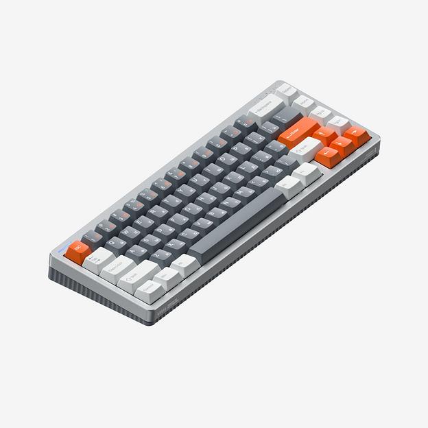 Игровая клавиатра на магнитных переключателях NuPhy Halo65 HE, Magnetic Coral Switch фото 1