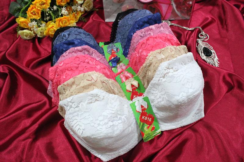 Бюстгальтер № 3-4 на мягком поролоне Арт. К816-5536 с кост.тюльпаны (75-100) (к.4335) фото 8