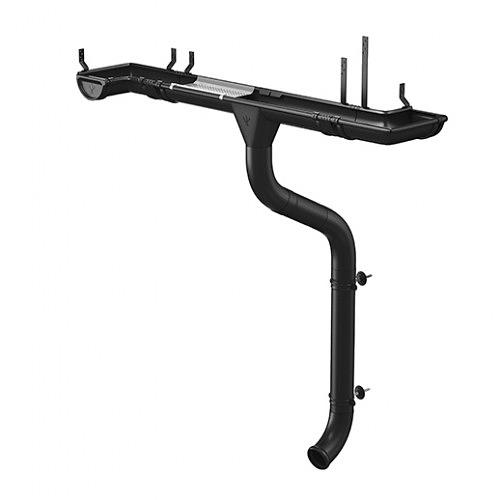 Водосточная система Aquasystem, оцинкованная сталь ОПТ фото 6