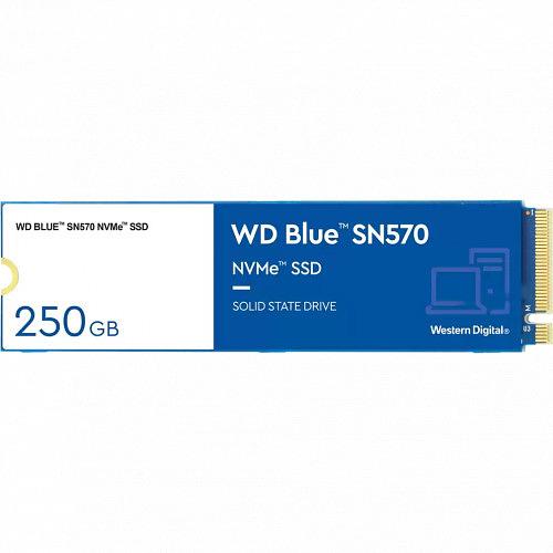 Твердотельный накопитель  250GB SSD WD BLUE SN570 M.2 WDS250G3B0B фото 1