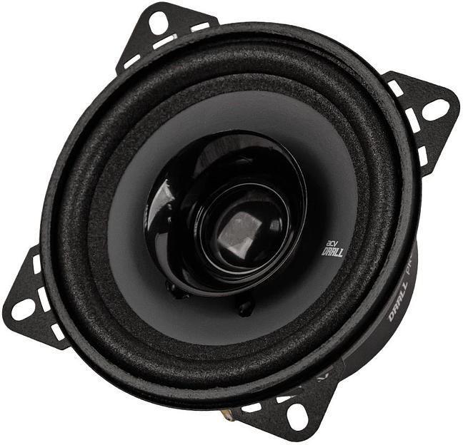 Колонки автомобильные ACV DRALL DR4 (без решетки) 100Вт 94дБ 3Ом 10см (4дюйм) (ком.:2кол.) широкополосные однополосные фото 2