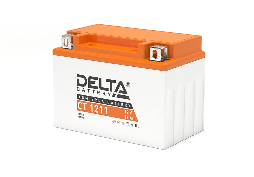 Аккумуляторная батарея DELTA BATTERY CT 1211 фото 3