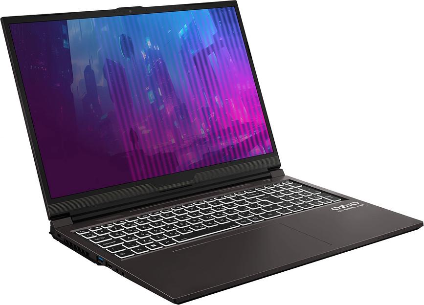 Ноутбук Osio CyberLine C160i-004 Core i7 12650H 16Gb SSD512Gb NVIDIA GeForce RTX4060 8Gb 16" IPS WUXGA (1920x1200) noOS brown WiFi BT Cam 3410mAh фото 4