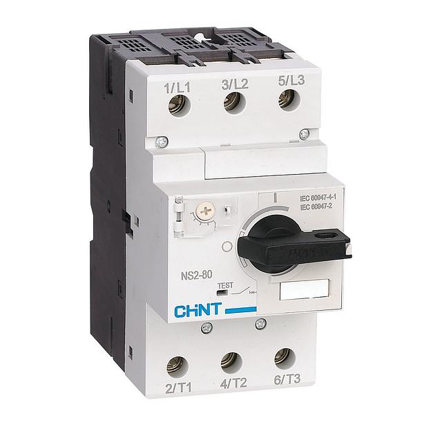 Пускатель CHINT NS2-80 37-50A с поворотной ручкой фото 1