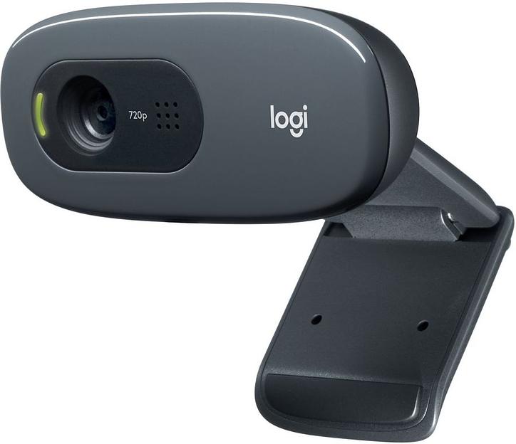 Камера Web Logitech HD Webcam C270 черный 0.9Mpix (1280x720) USB2.0 с микрофоном (960-000584) фото 1