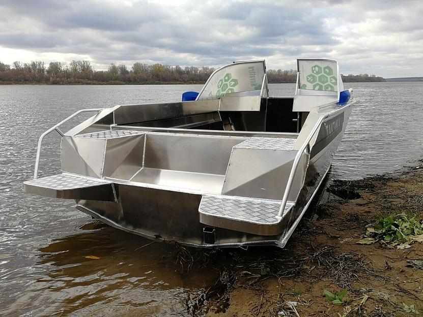 Алюминиевый катер Тактика 460 DC Lite, 480*180*82 см фото 9