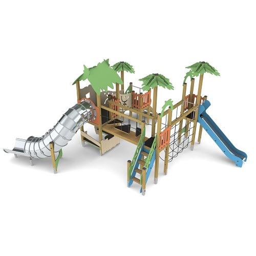 Игровой комплекс «Наш Двор», серия Тропика, артикул T1404 фото 1