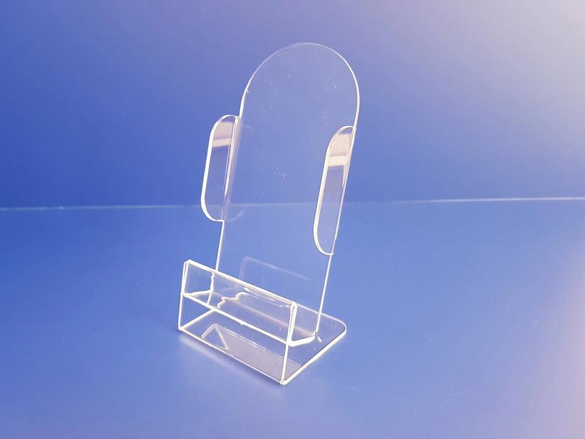 Подставка под смартфон - телефон из оргстекла. фото 3