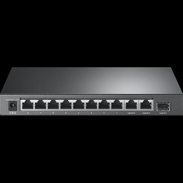 TP-Link TL-SL1311P Настольный коммутатор с 8 портами 10/100 Мбит/с, 2 гигабитными портами и портом SFP фото 2