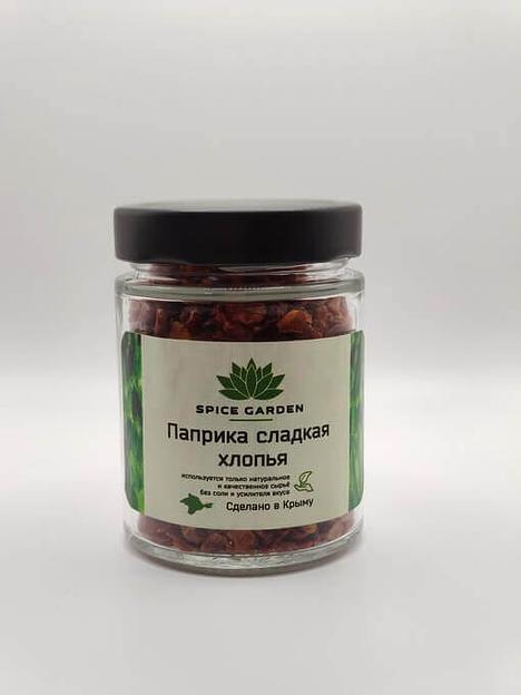 Паприка сладкая хлопья Spice Garden 100 г фото 1