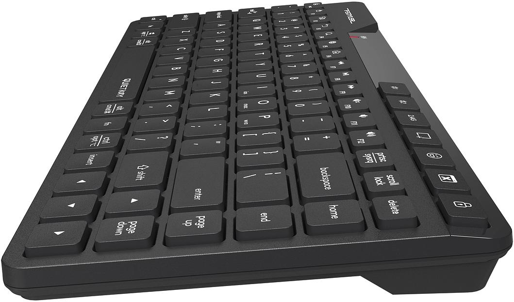 Клавиатура A4Tech Fstyler FBK26C AS черный USB беспроводная BT/Radio slim Multimedia (FBK26C AS) фото 6