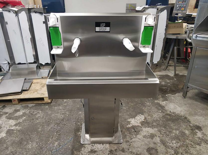 Бесконтактные, многосекционные сенсорные рукомойники ASP-WL фото 3