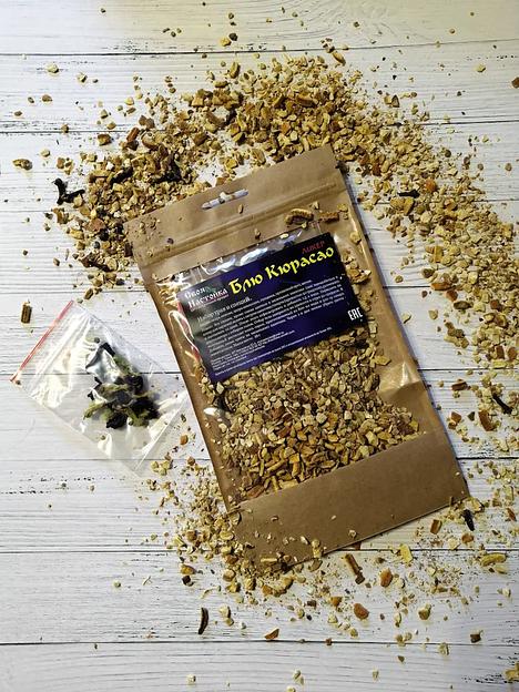 Набор трав и специй для настаивания Своя Настойка «Блю Кюрасао» 48 г ОПТ фото 3