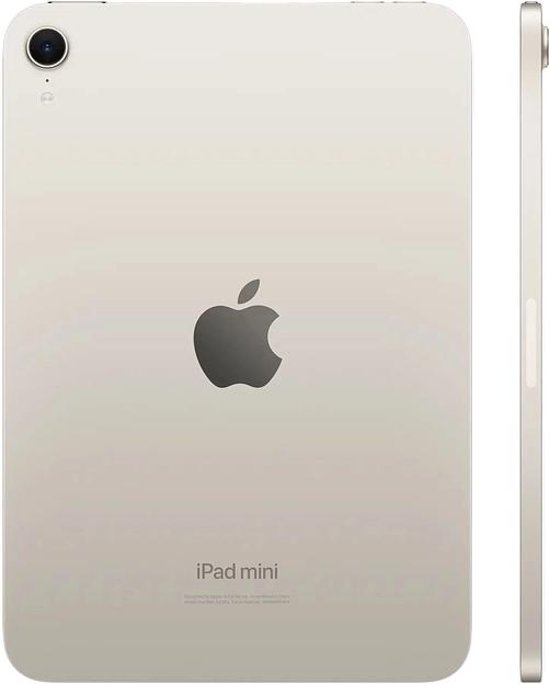 Планшет Apple iPad mini 2024 A2993 A17 Pro 6С RAM8Gb ROM256Gb 8.3" IPS 2266x1488 iOS сияющая звезда 12Mpix 12Mpix BT WiFi 10hr фото 2