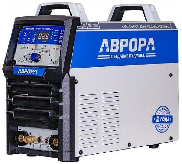 Сварочный аппарат Аврора Система 200 AC/DC ПУЛЬС инвертор ММА 5.2кВт фото 3