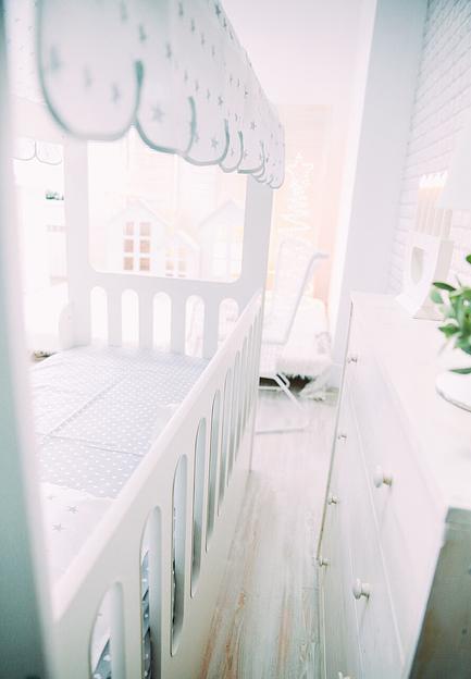 Кровать-домик с ящиком ЛДСП ОПТ фото 3