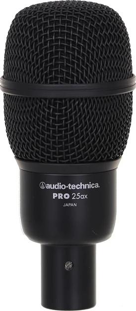 Микрофон проводной Audio-Technica PRO25AX 5м черный фото 1