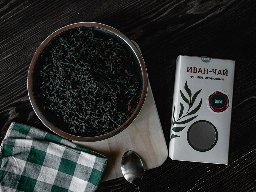 Иван-чай чёрный ферментированный 50 г, опт фото 5