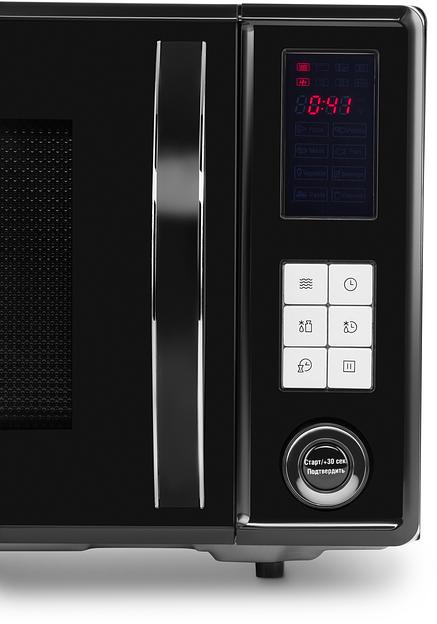 Микроволновая Печь Hyundai HYM-D3009 23л. 800Вт нержавеющая сталь фото 5