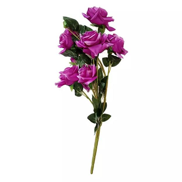 Букет тройная ветка с 6 головками и 2 бутонами 70см фото 7