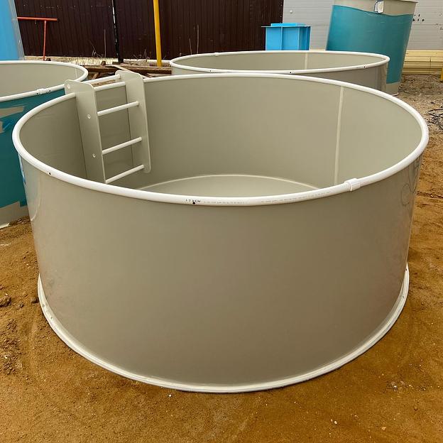 Ёмкость круглая под купель фото 5
