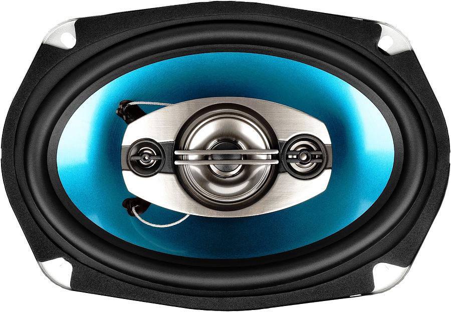 Колонки автомобильные Ural Бирюза АС-Б6947 200Вт 93дБ 4Ом 15x23см (6x9дюйм) (ком.:2кол.) коаксиальные четырехполосные фото 2