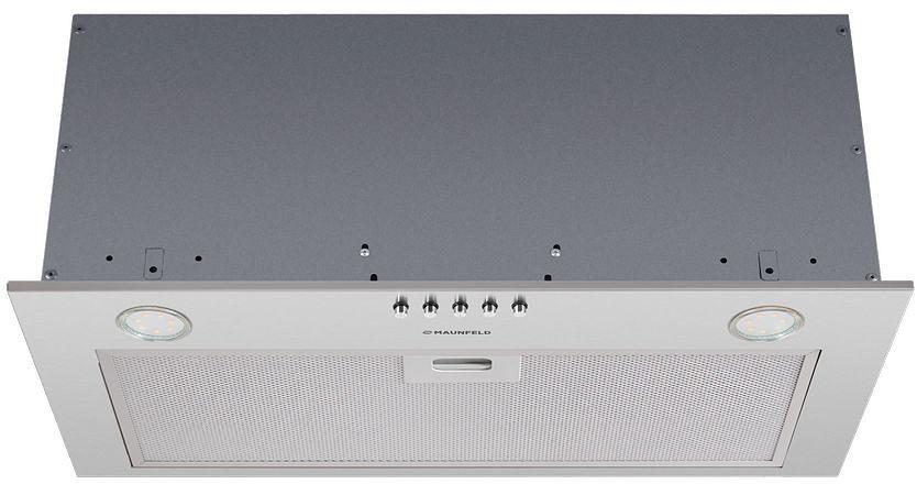 Вытяжка встраиваемая Maunfeld Crosby Power 50 нержавеющая сталь управление: кнопочное (1 мотор) фото 4