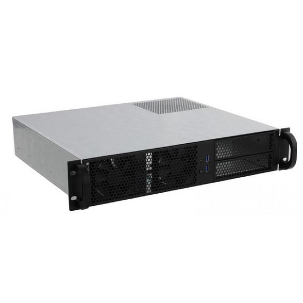 Procase RM238-B-0 Корпус 2U Rack server case, черный, без блока питания(PS/2,mini-redundant), глубина 380мм, MB 9.6"x9.6" фото 1
