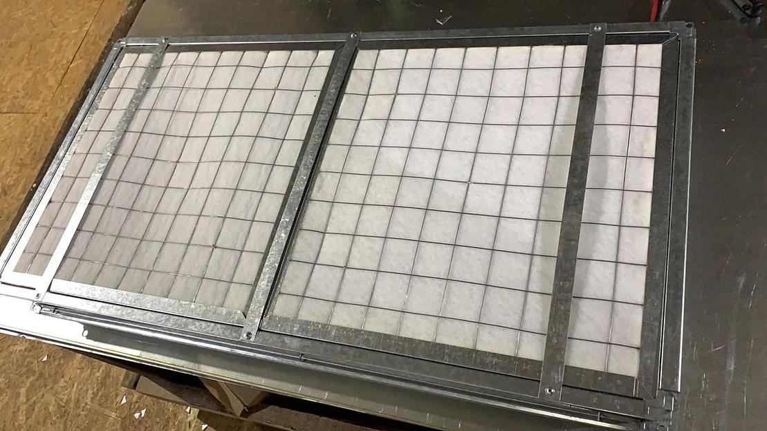 Фильтр бокс для примыкания к стенам для майнинг ферм фото 1