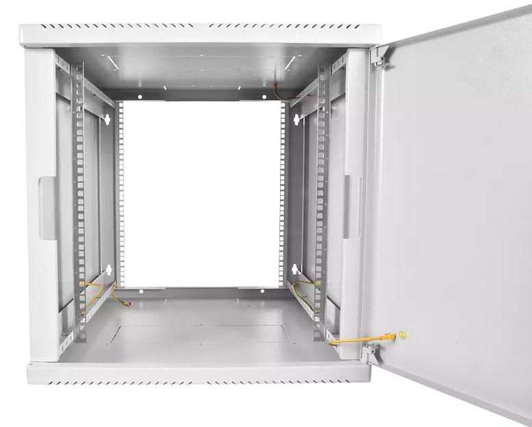 Шкаф коммутационный ЦМО ШРН-М-9.650.1 9U 600x650мм пер.дв.металл 50кг серый фото 4