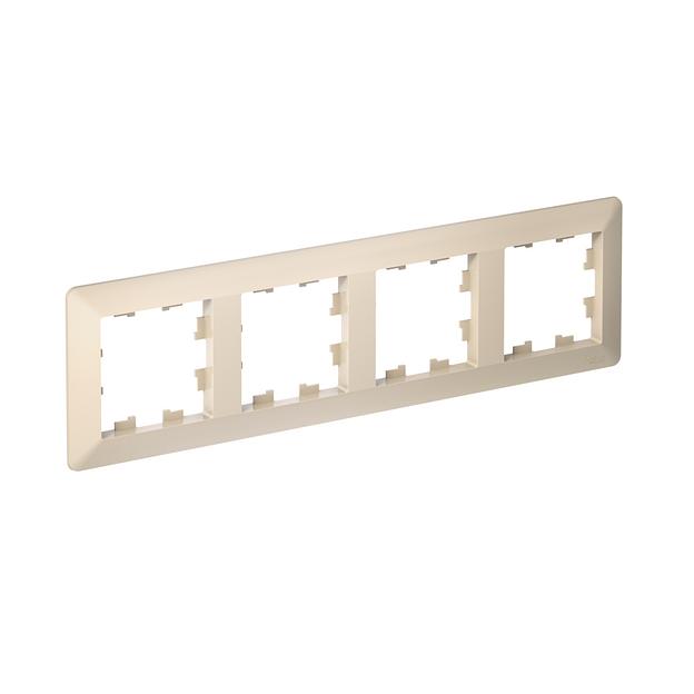 ATLASDESIGN AIR 4-постовая РАМКА, БЕЖЕВЫЙ/дымчатый белый фото 2