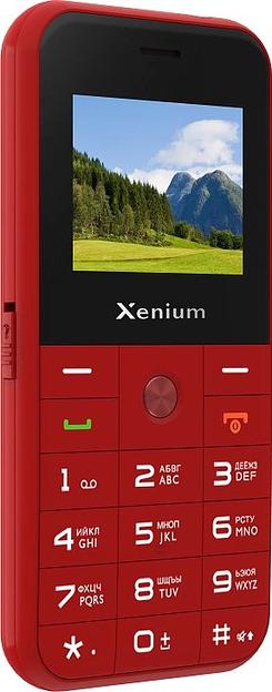 Мобильный телефон Xenium X718 красный моноблок 2Sim 1.77" 128x160 Spreadtrum ThreadX RTOS 0.3Mpix GSM900/1800 MP3 фото 7