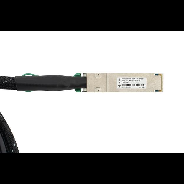 Кабельная сборка SNR Direct Attach Twinax Cable (DAC), 40Gb QSFP-40G->4xSFP+ 10Gb, 5м, SNR-QSFP-40G-4xSFP+DAC-5 фото 2