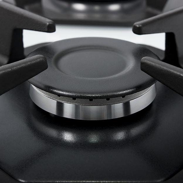 Газовая варочная поверхность Maunfeld EGHG.64.2CW/G белый фото 8