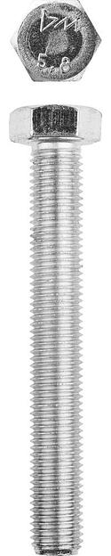 ЗУБР ГОСТ 7798-70, кл. пр. 5.8, M16 х 120 мм, цинк, 5 кг, болт (303080-16-120) фото 1