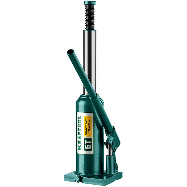 KRAFTOOL KRAFT-LIFT, 6 т, 216 - 413 мм, бутылочный гидравлический домкрат (43462-6) фото 6