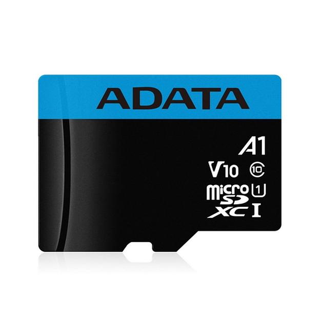 Карта памяти MICRO SDXC 128GB W/AD. AUSDX128GUICL10A1-RA1 ADATA фото 1