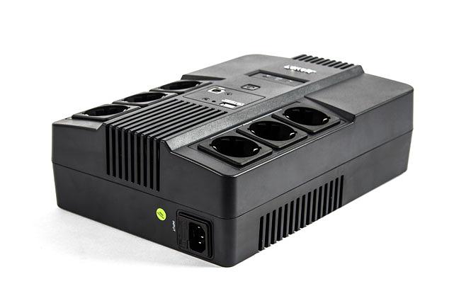 Источник бесперебойного питания Line-interactive SKAT-UPS 800 ВА/480 Вт 3 мин Tower 6хCEE 7/4 фото 3