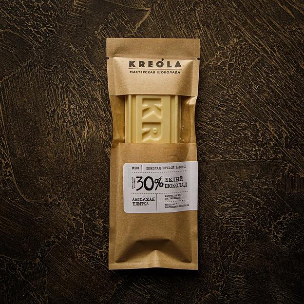Белый шоколад Kreola плитка 60 г, опт фото 6