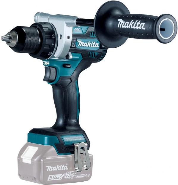 Makita DDF486Z Дрель ак б\щет,18В,Li-ion,БЗП-13мм,0-550\2100об\м,130\65Нм,2.6кг,кор,бок рук,б\акк и з\у,XPT фото 1