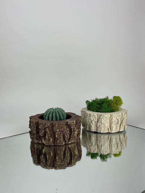 Силиконовый молд форма, для гипса, бетона, эпоксидной смолы «Пенёк» ОПТ фото 7