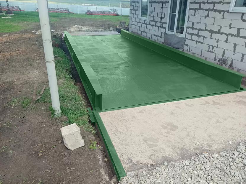 Автомобильные весы «АСП» 40 т 8 м на поверхности фото 5