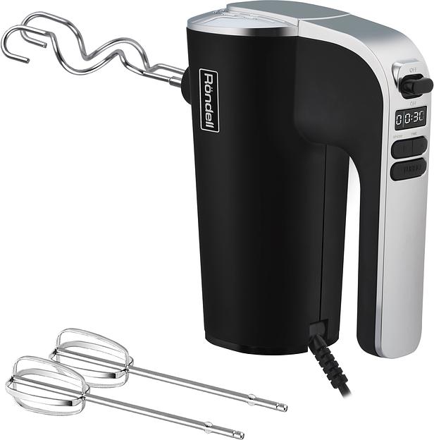 Миксер ручной Rondell RDE-1353 400Вт черный фото 3