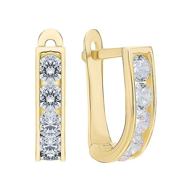 Золотые детские серьги «Эдем» С005 фото 2