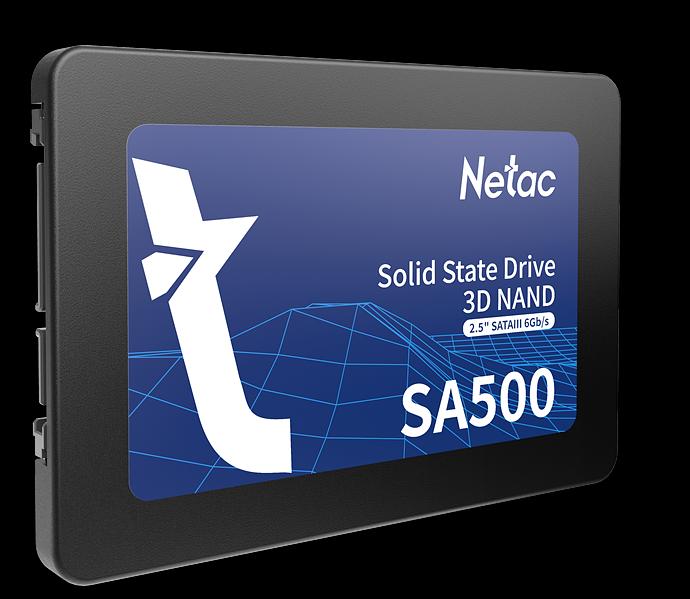 Ssd накопитель Netac SSD SA500 2.5 SATAIII 3D NAND 960GB, R/W up to 530/475MB/s, 3y wty (NT01SA500-960-S3X) фото 4