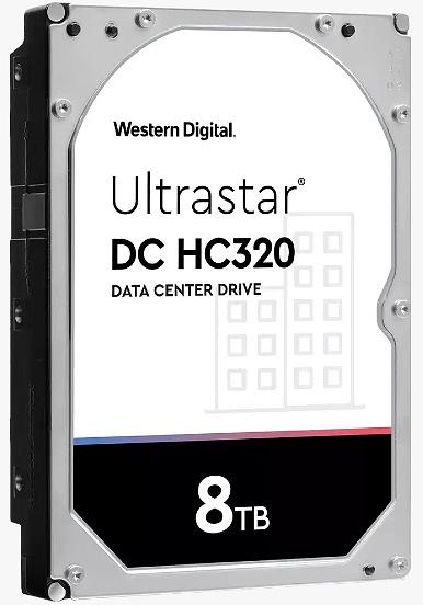 Жесткий диск Western Digital Ultrastar DC HС320 HDD 3.5" SATA 8Тb, 7200rpm, 256MB buffer, 512e (HUS728T8TALE6L4 ), 1 year (0B36452) фото 2