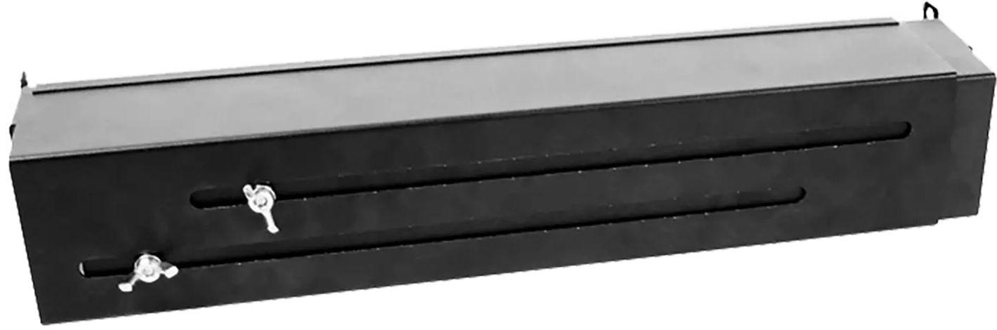 ЦМО Лоток кабельный горизонтальный боковой для шкафов ШТК-СП, чёрный ГКО-Л-СП-9005 фото 2